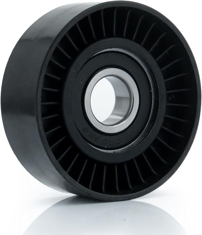 Polia guia da correia KeeRoarin 38018 com furo de 16 mm para modelos selecionados Ford, Chrysler, BMW e Volkswagen – 1 unidade
