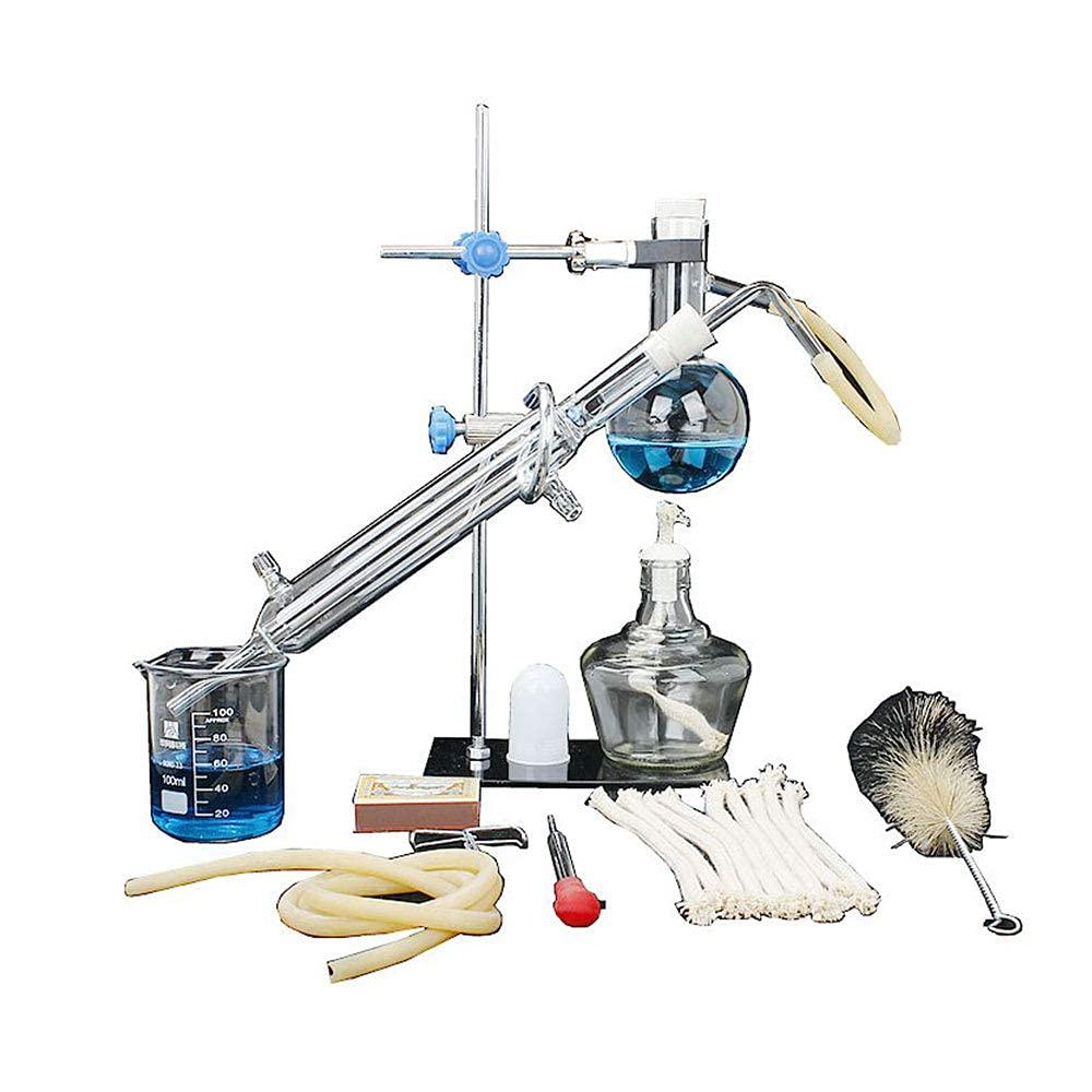 Buy Lab Distillation Apparatus Chemistry Lab Glassware Set Glass