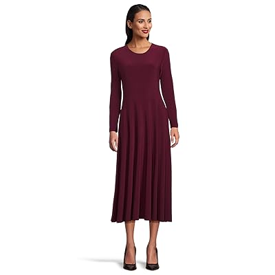 Norma Kamali Long Sleeve Flared Dress Women