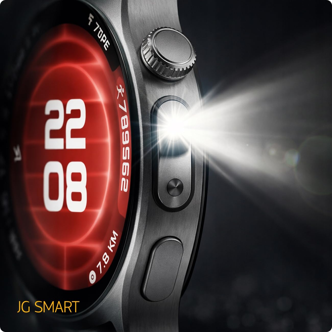 Smartwatch Zegarek Męski Pomiar EKG HRV BMI GLUKOZA CIŚNIENIE PULS Menu PL
