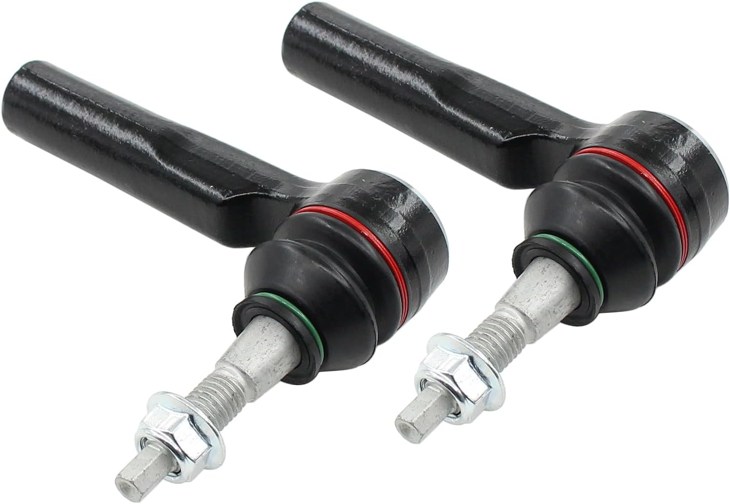 Front Left and Right Outer Tie Rod Ends for Cadillac SRX 2010-2016, Chevrolet Equinox 2010-2022, GMC Terrain 2010-2022, Buick Envision 2017-2020, Saab 9-4x 2011