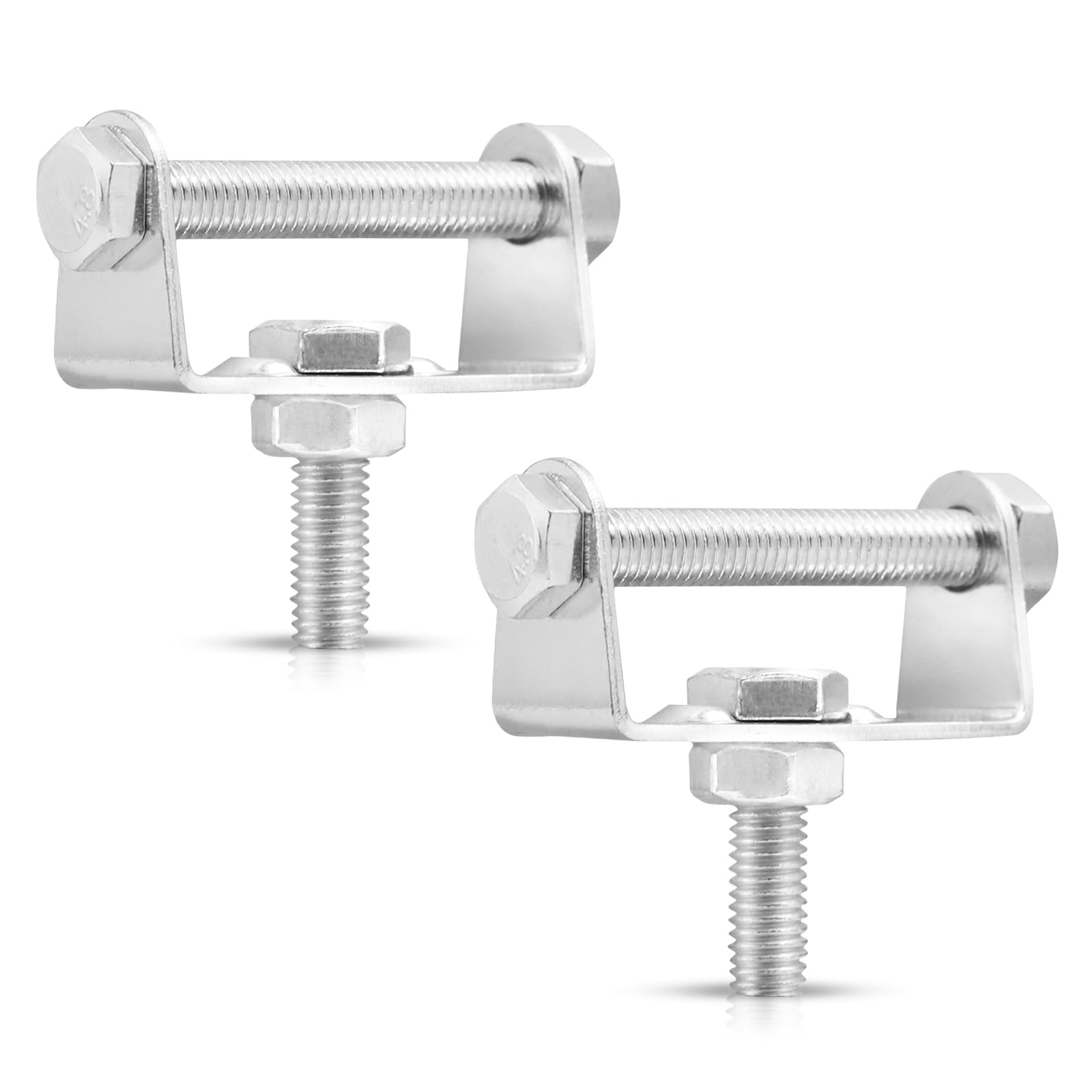 Soportes de montaje para motocicleta de 48mm con fijación antivibración para luces auxiliares