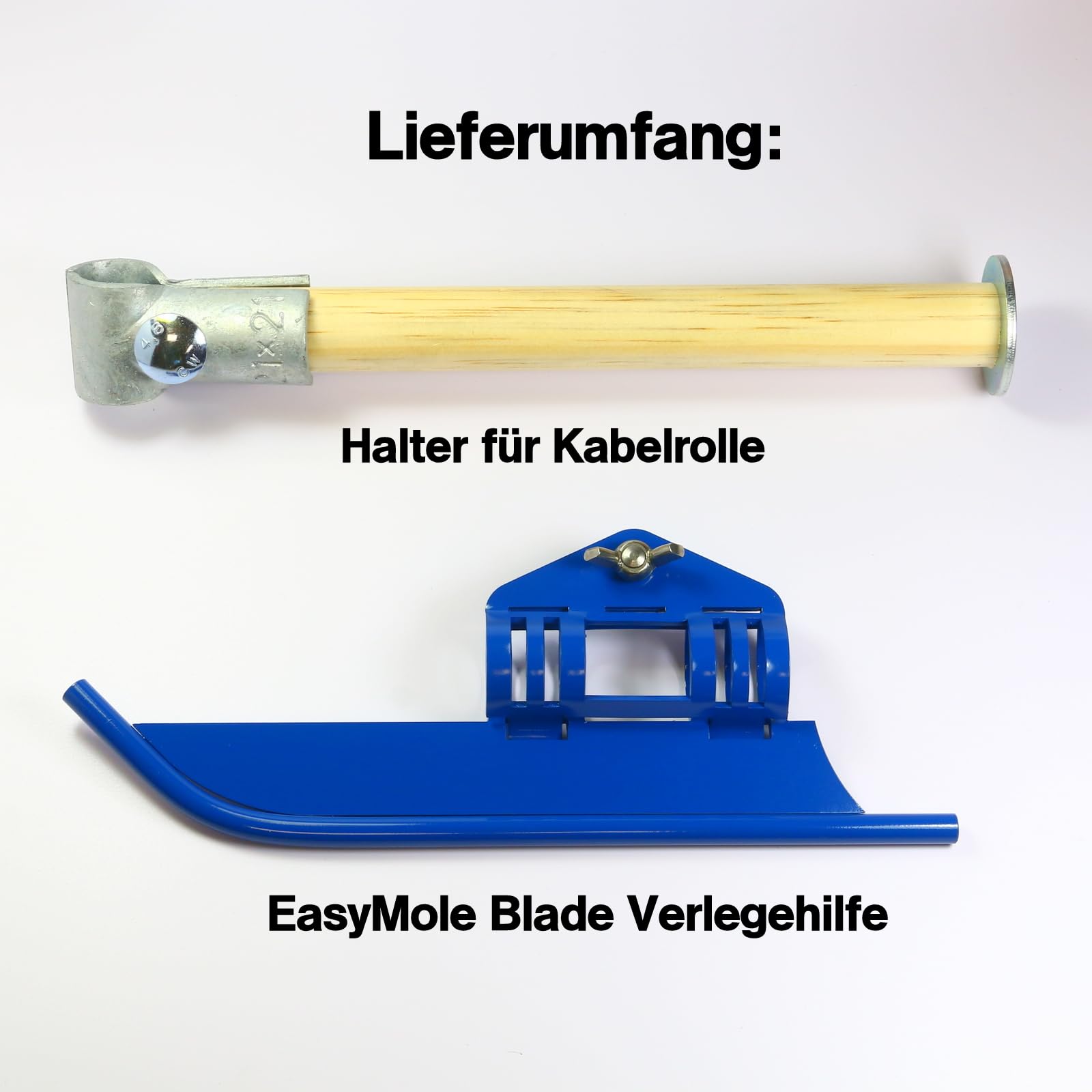 Easymole Blade ausilio per cavi di limitazione – Facile posa del filo di delimitazione per robot tosaerba