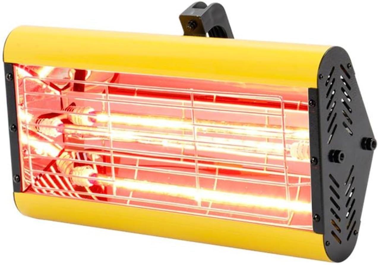 Paint Drying lamp, Car Spray Paint Baking lamp Handheld Portable shortwave Mobile Paint lamp Tube Paint Room high Temperature Paint lamp(2)