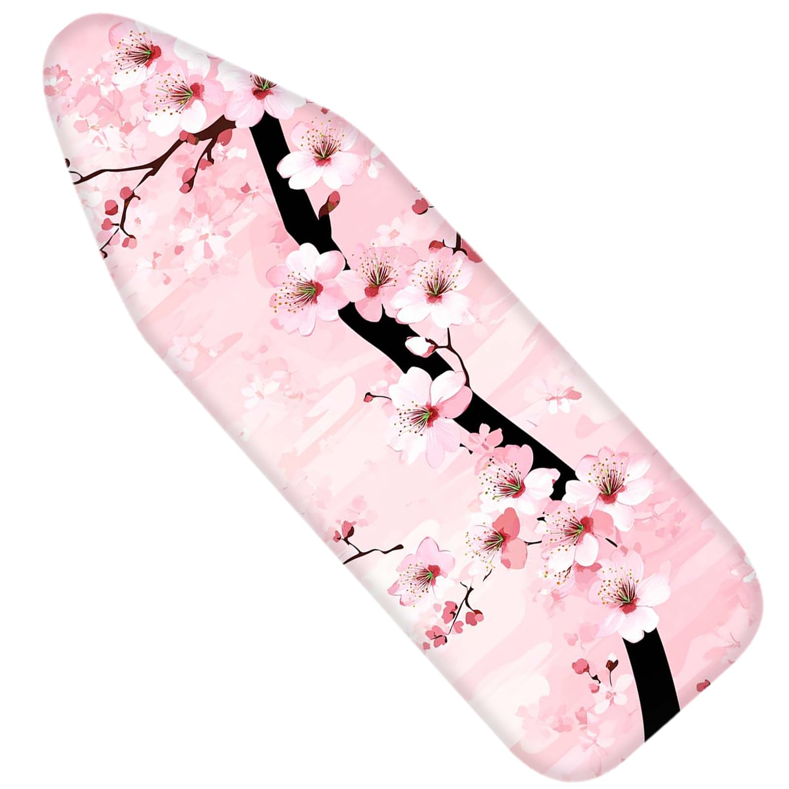 Nuxovilar Pink Cherry Blossom Ironing Board Cover 15x54 Polyester | Iron Pad Scorch Guard laundry helper protective board shield home laundry room craft studio (Cherry)