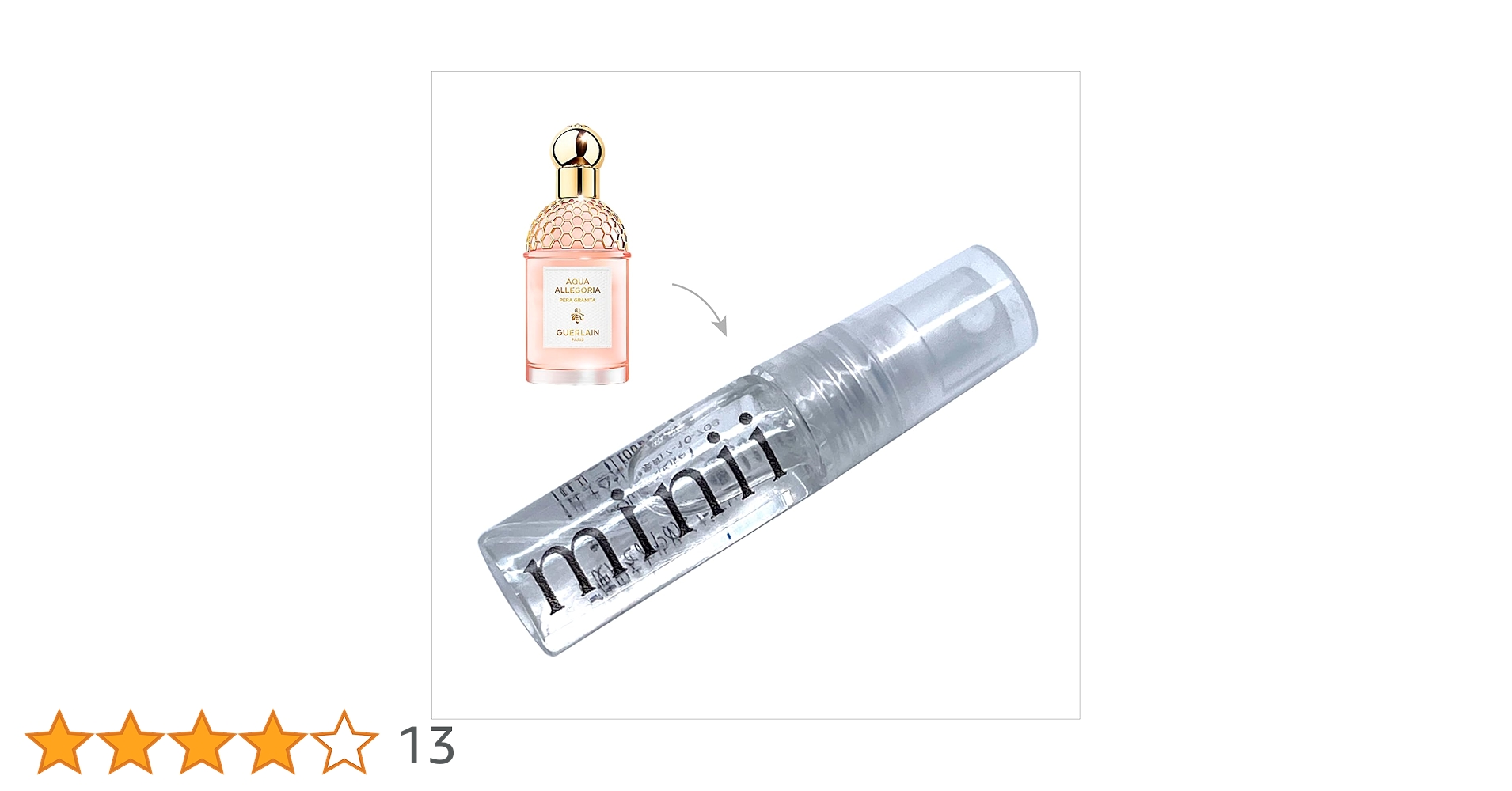 Amazon | [namii] ミニ香水 3ml 原材料【国内正規品 ゲラン アクア