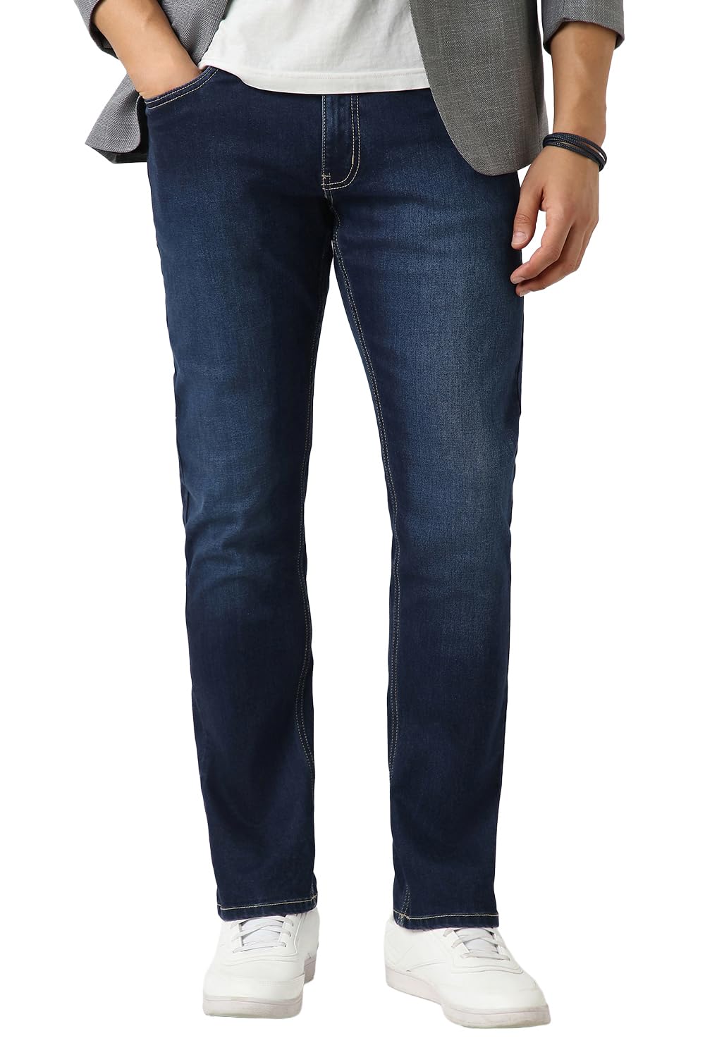 Men's Regular Fit Denim Jeans for Daily Casual Wear-image-49
