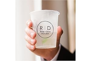 Frosted Custom Monogram Cups: Elevate Your Celebrations with Personalized Drinkware