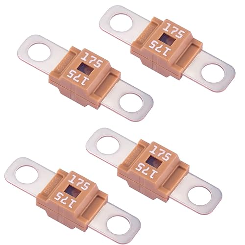 Fusible amimidi de 175 A, fusible de alta corriente de 175 A, fusible atornillado para automóviles, camiones, vehículos de construcción, autobuses,