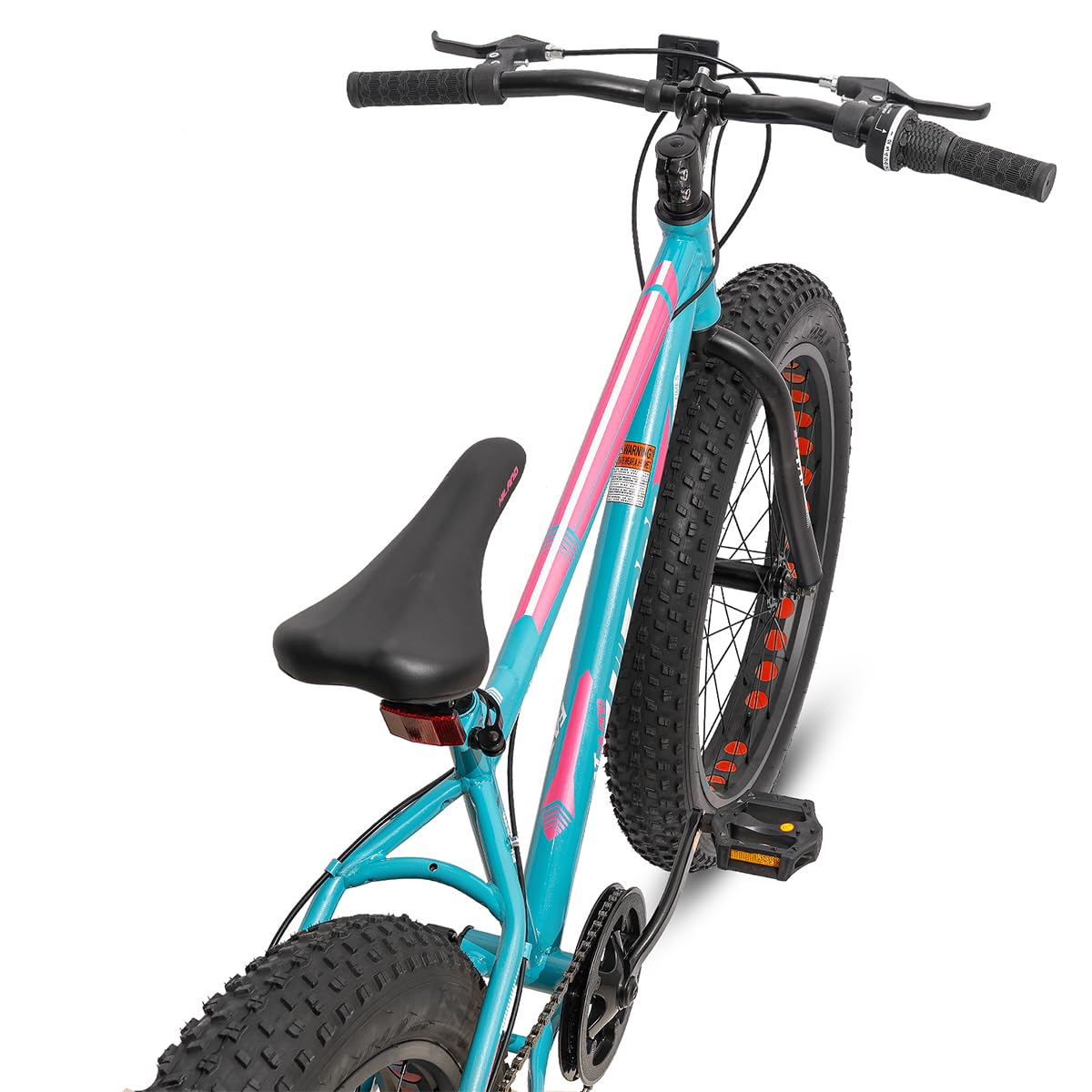 Hiland Vélo de Montagne 20 ", 7 Vitesses, Freins à Disque Double pour garçons et Filles, argenté/Vert/Blanc/Bleu