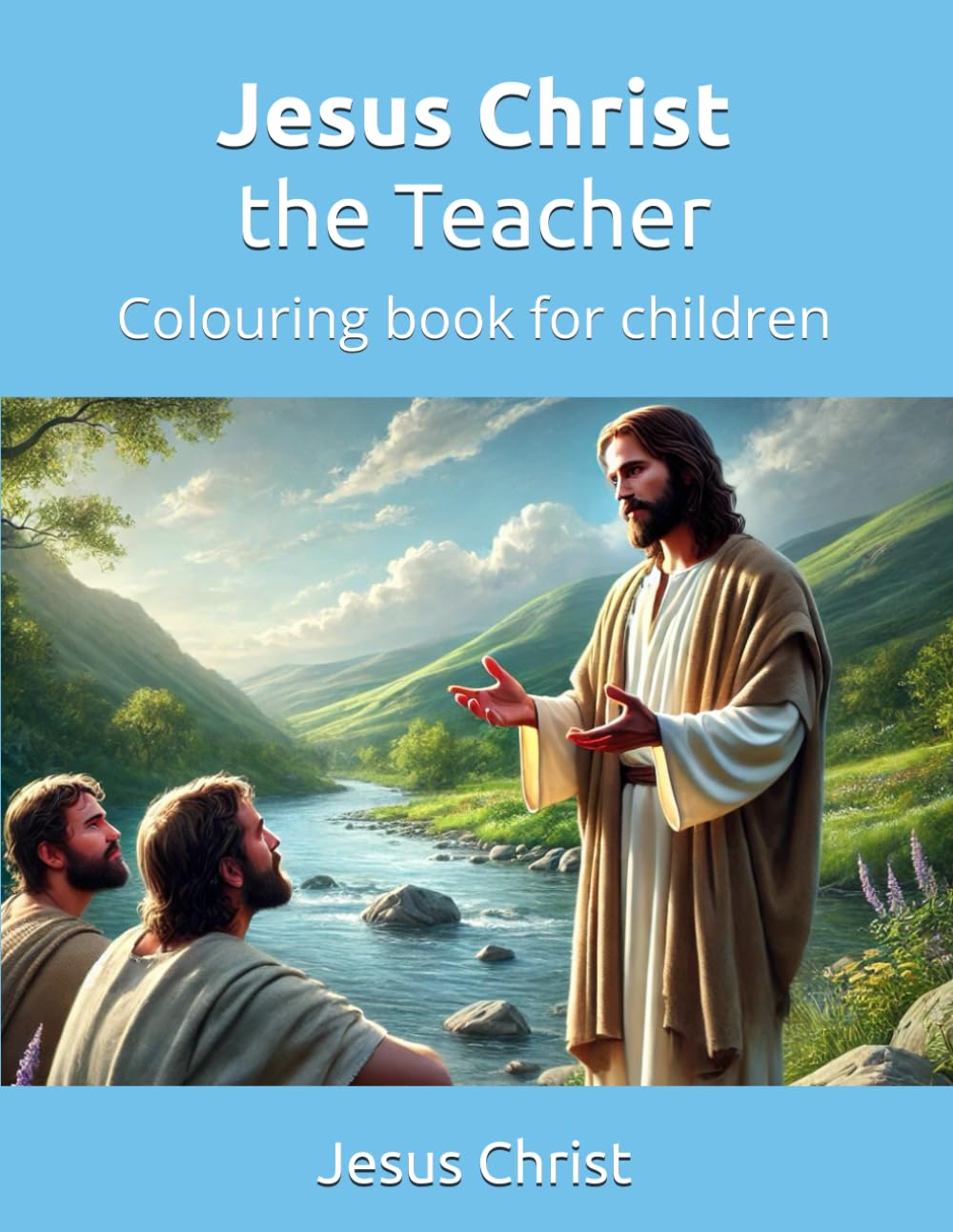 Jesus Christ the Teacher: Colouring book for children