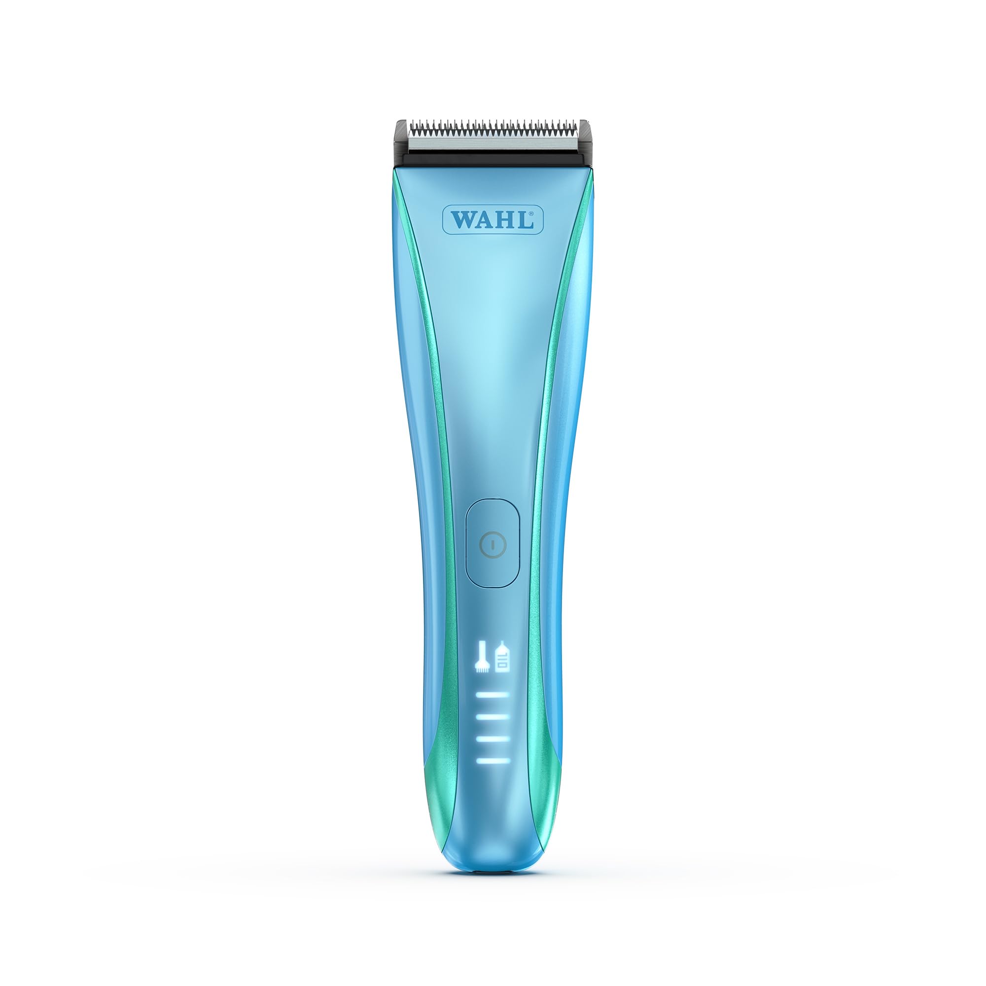 Wahl Motiva 2 Blue Ivy - Tosatrice Professionale per Animali - Tosatrice Cordless per Toelettatura di Cani con Lama 5 in 1, 3 Ore di Autonomia e Display Digitale - Adatta per Cani, Gatti e Cavalli
