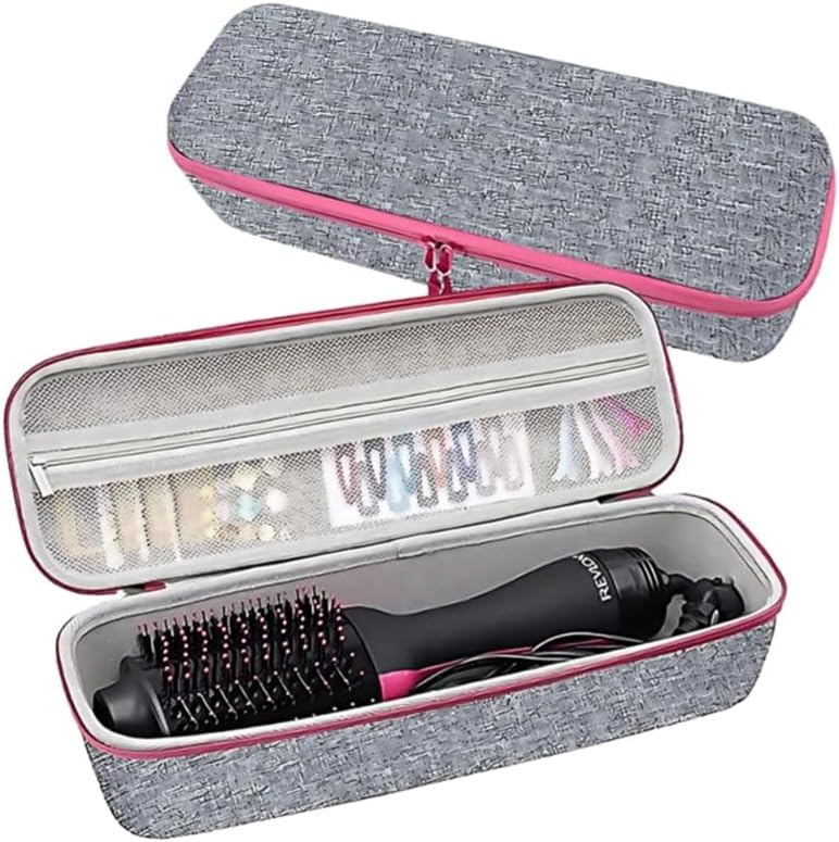 Hard Travel Case voor Revlon Föhn Borstel, EVA Travel Case Opbergtas Compatibel met Revlon One Step Föhn Borstel Volumizer Styler