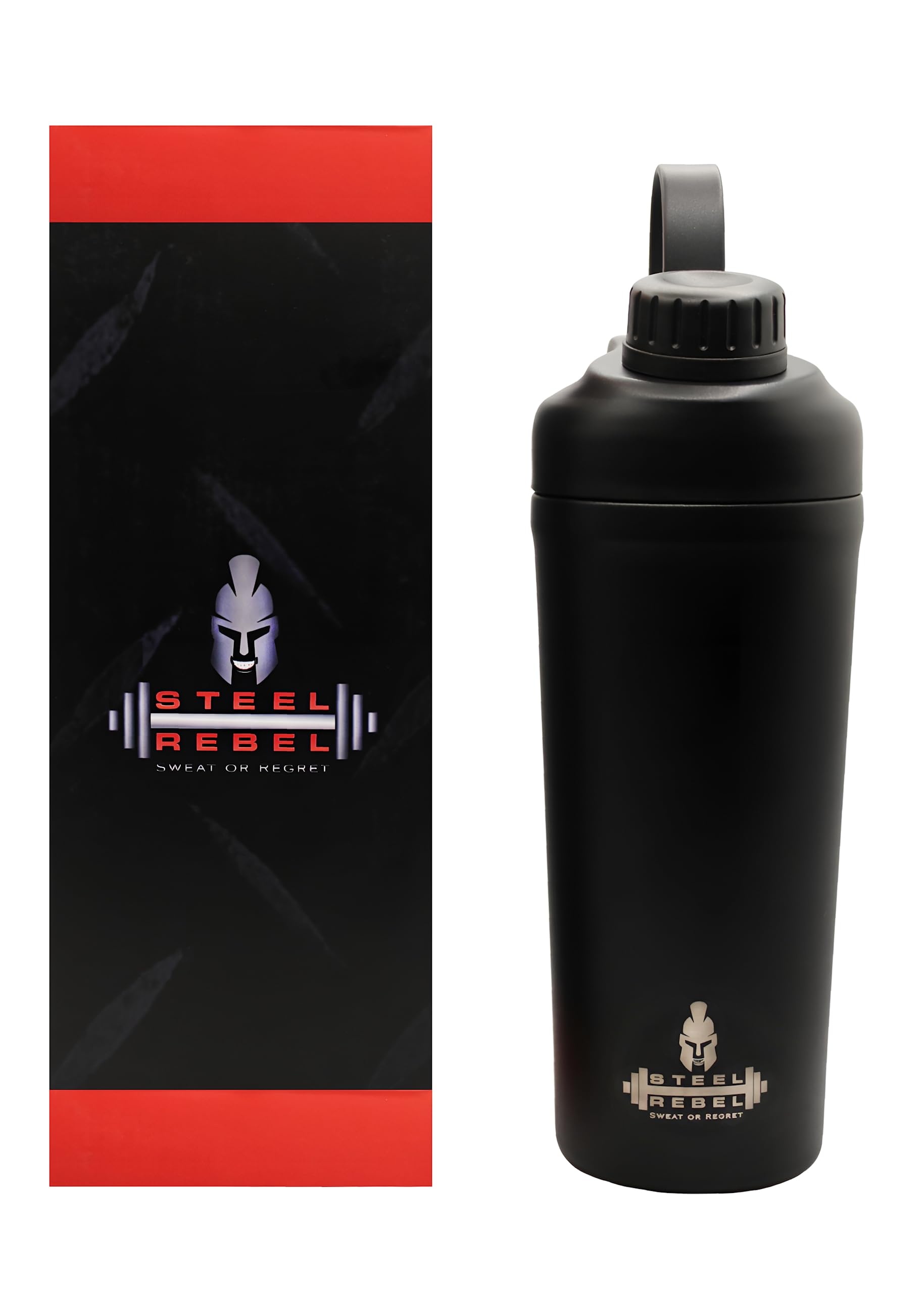 Shaker isotherme en acier inoxydable de 900 ml pour vos entraînements