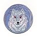 Produktbild 45 mm Wolf Wolfsrudel Raubtier Mythen und Märchen Aufnäher Aufbügler 1012 A
