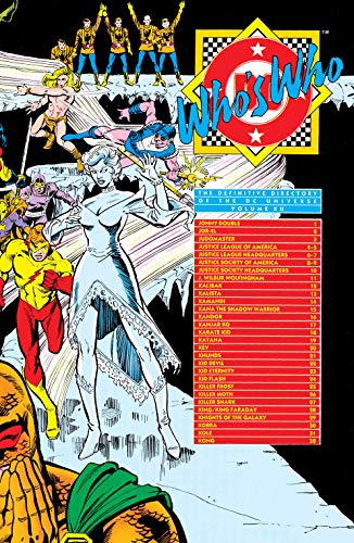 Cover of Who's Who: The Definitive Directory of the DC Universe (1985-1987) #12