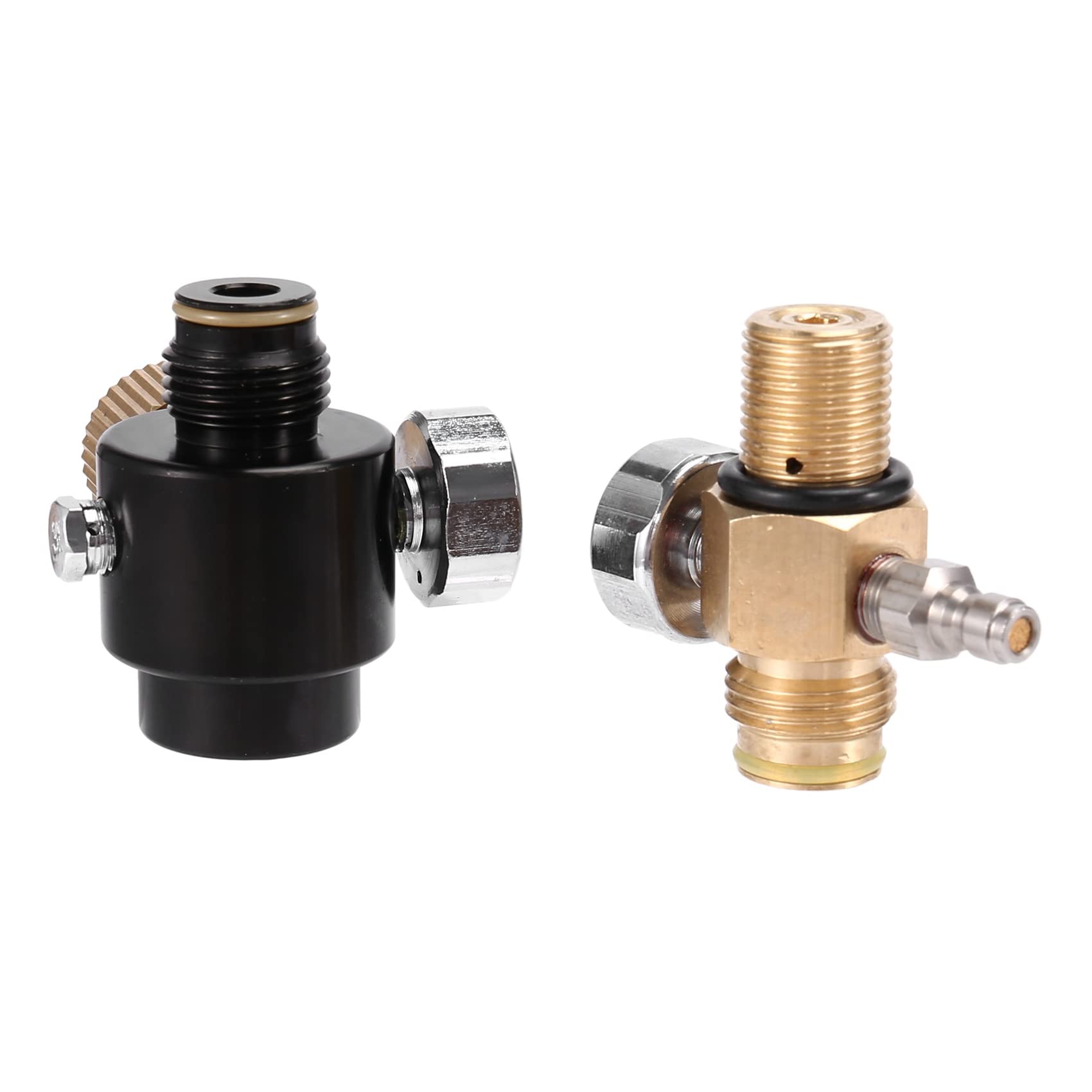 PCP Air Serbatoio Cilindro Regolatore, Pressione Regolabile 0-2800 Psi e Serbatoio Valvola 300 Bar M18X1.5