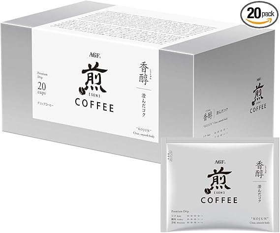 Amazon Agf 煎 レギュラーコーヒー プレミアムドリップ 香醇 澄んだコク 20袋 ドリップコーヒー Agf エージーエフ 食品 飲料 お酒 通販
