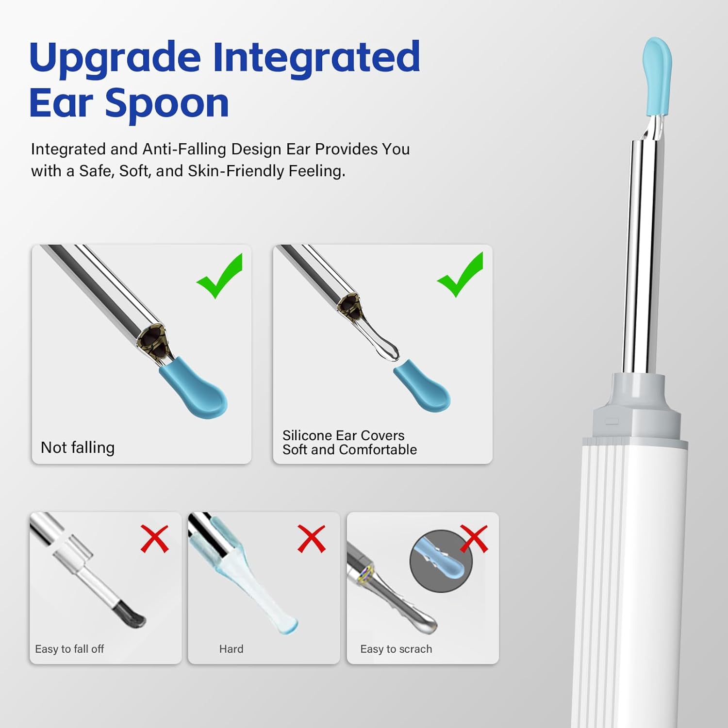 Integrated Ear Spoon Design