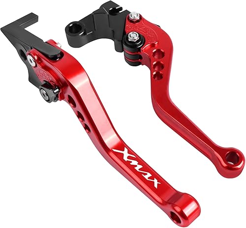 Miniatura 6 de Palancas de embrague de freno ajustables cortas y largas para motocicleta XMAX 125 250 300 400 XMAX250 XMAX300 XMAX400 2017-2022 (color  titanio