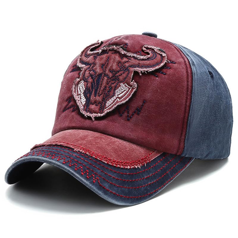 Breathable Men Sun Visor Cap Baseball Adjustable Sport Summer for Golf Tennis Cricket Cycling Running Gym Sun UV Protection (Red)-image-7