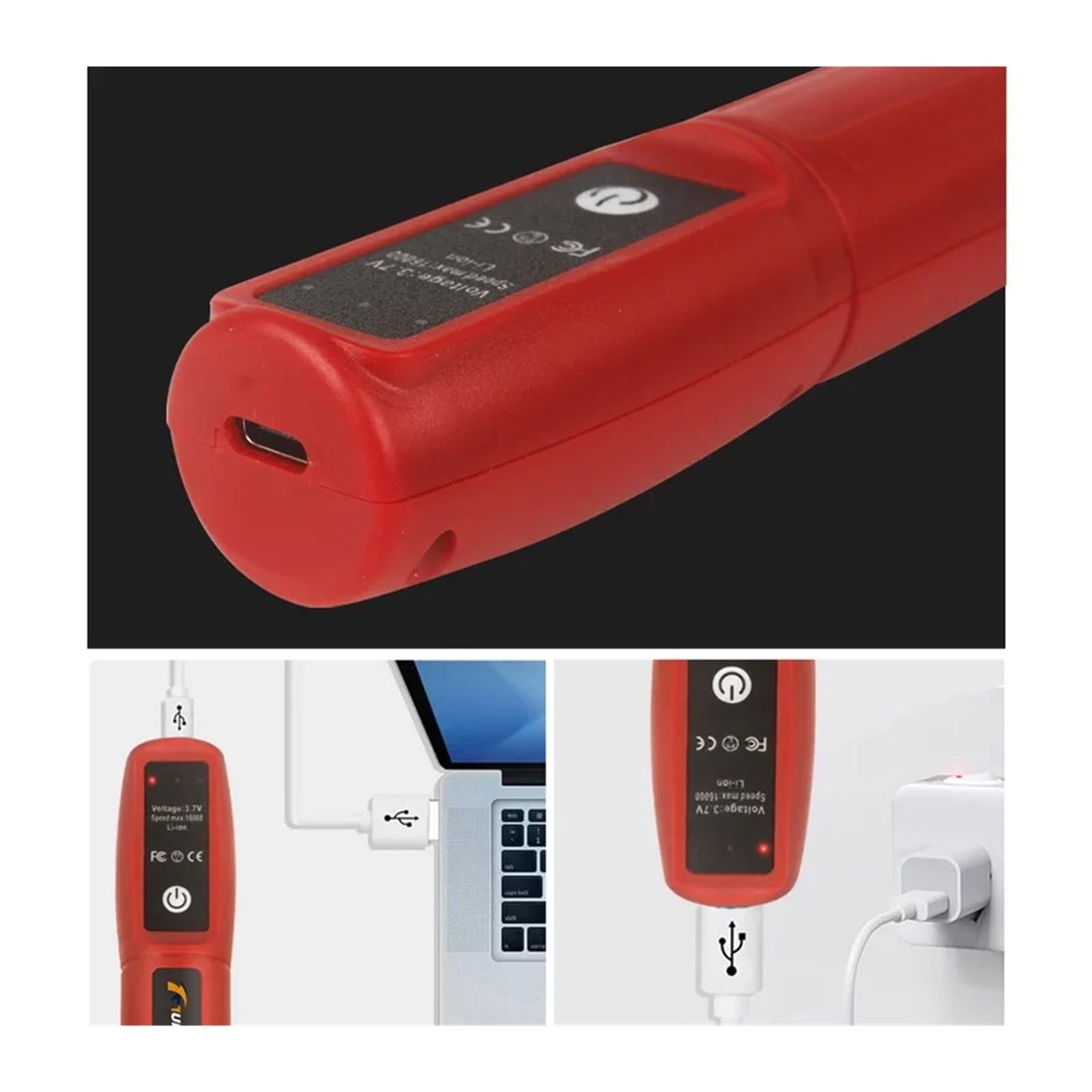 Machine à polir, Mini perceuse électrique, Mini perceuse à main, outil rotatif USB sans fil, stylo de gravure sur bois, outils for bijoux métal verre(4 inch)