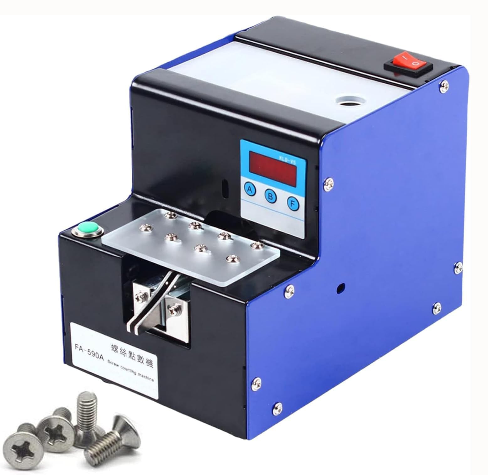 Aserzenith 1 Automatic Screw Counter Screw Counting Machine,For Screws W/A Diameter Of .0-5.0Mm And Length Less Than 20Mm,2 Grains/Second,For Screw Packaging