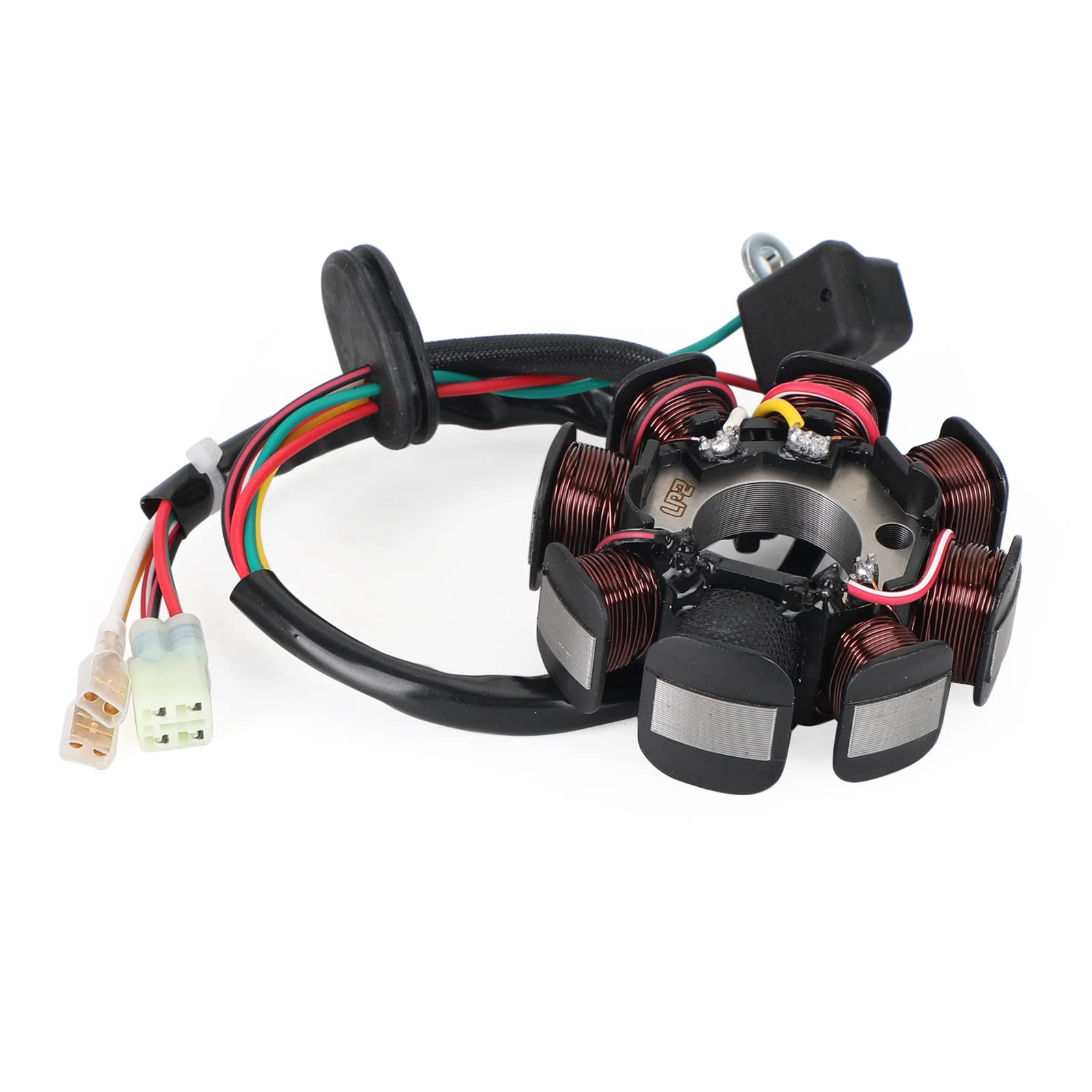 Topteng Magneto Stator Spannungsgleichrichter Dichtung, Stator Kit, Statorspule Bausatz fit für Husqvarna/Husaberg TE250 TE300, fit für 250 300 XC EXC