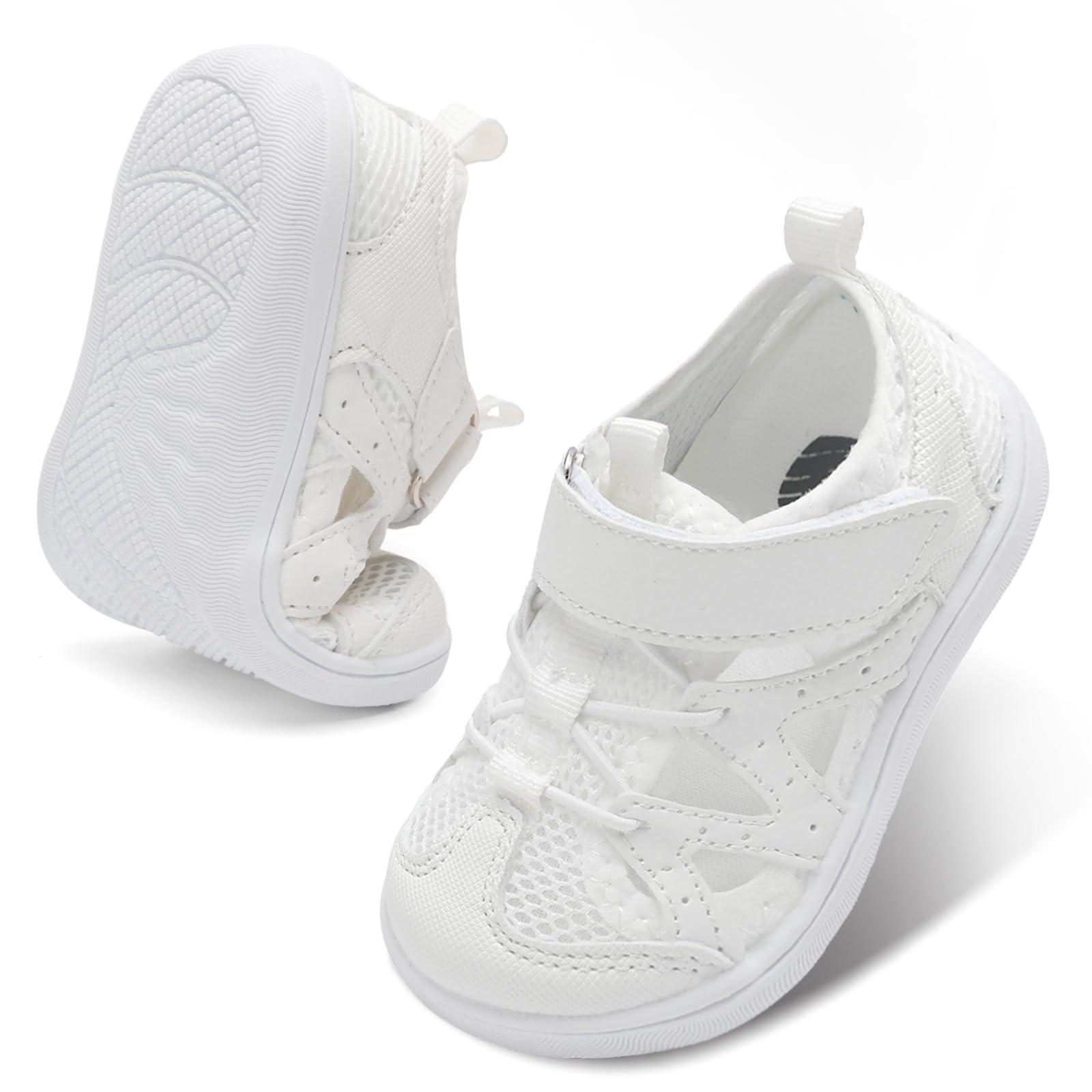 BARERUN Toddler Sandals Barefoot Kids Water Shoes Wide Boys Girls Summer Non-Slip Beach Swim Pool Hiking Sport Auqa Sandals Breathable Indoor Outdoor Walking Shoes — view 12
