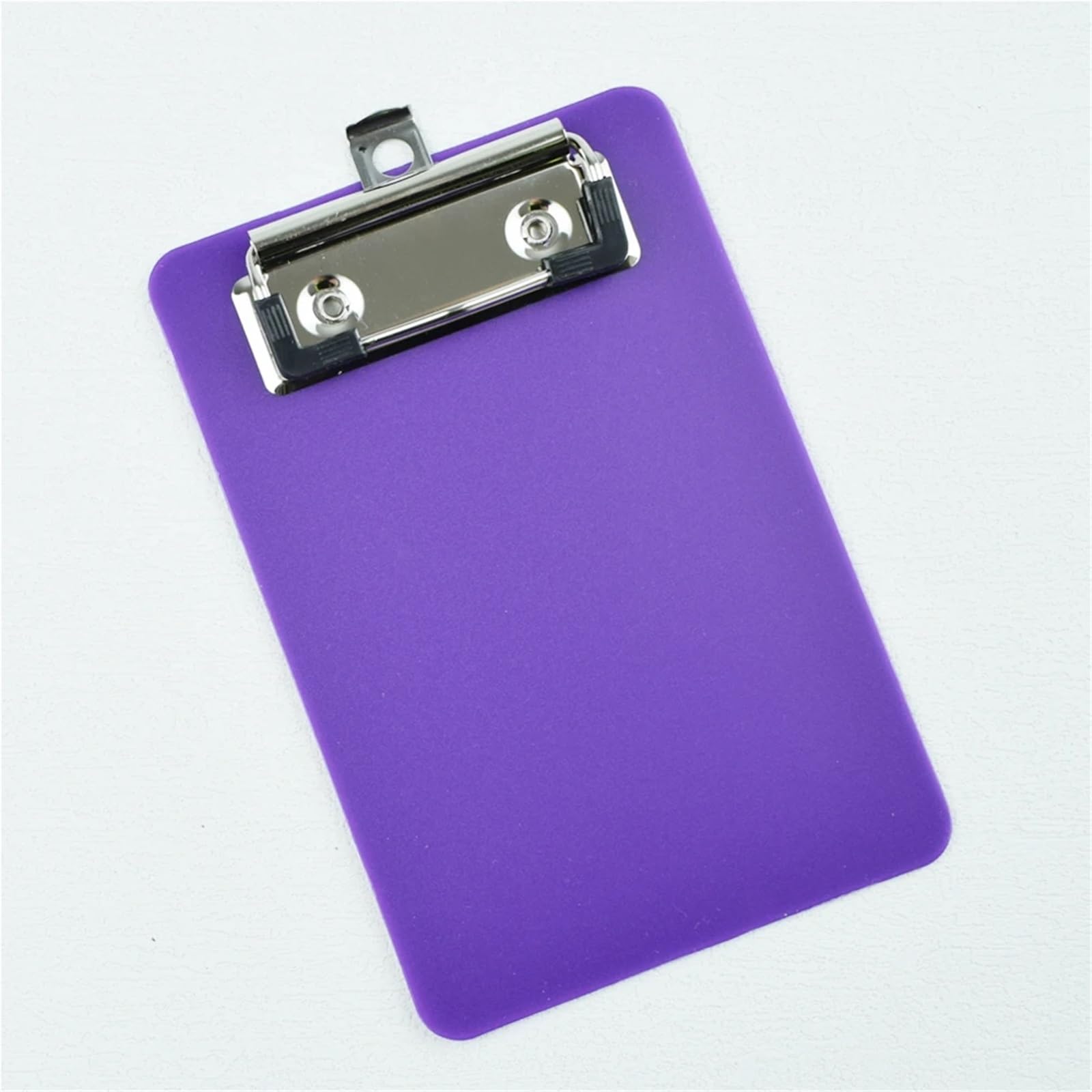 Lot de 10 porte-blocs multifonctions portables – Mini porte-notes en plastique à suspendre pour la maison, le bureau, l'école – Porte-bloc violet pour un rangement facile des documents