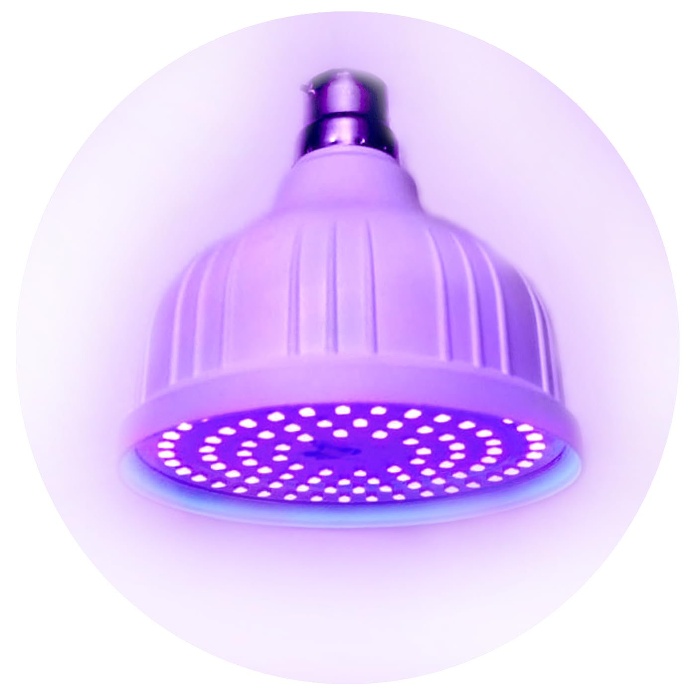 TORPE 96 LED 395nm Ultra Violet 30 Watt (150W Equivalant) Grow Light Bulb B22 with clear pc cover. 90 Days warranty-image-44