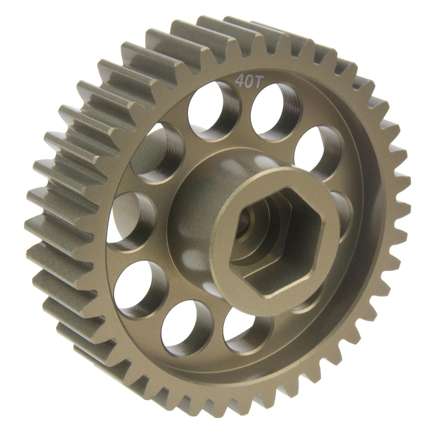 Aluminum 40T Diff Spool Gear for Tamiya Bullhead Super Clod Buster/Clodbuster Pick-up Track RC Car Upgrade Parts