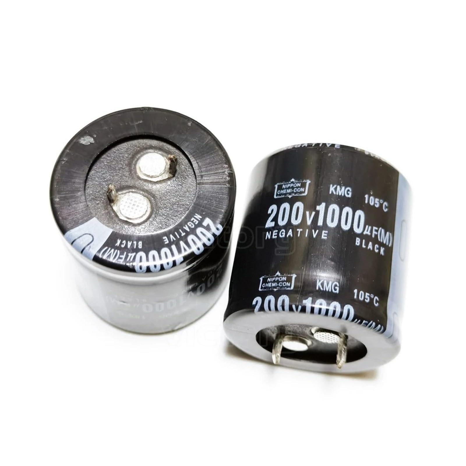 Condensateur de klaxon 1000UF 200V adaptateur fil de coupe pour alimentation électrique auto 2pcs
