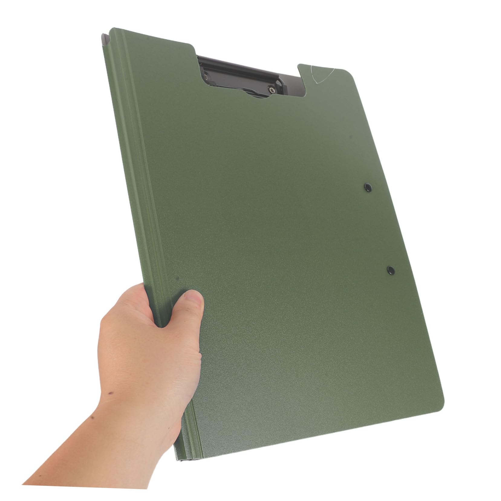 Porte-bloc A4 Pliable 6 Pièces en Plastique avec Clips