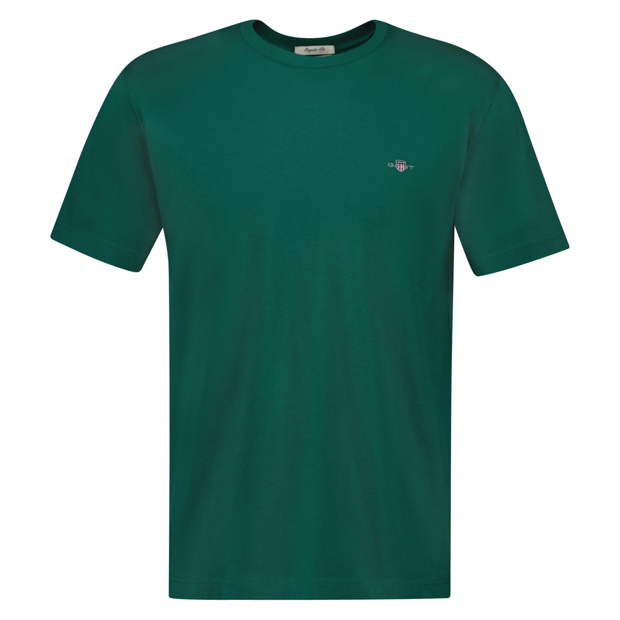 GANT REG Shield SS T-Shirt, Deep Forest Green, XL