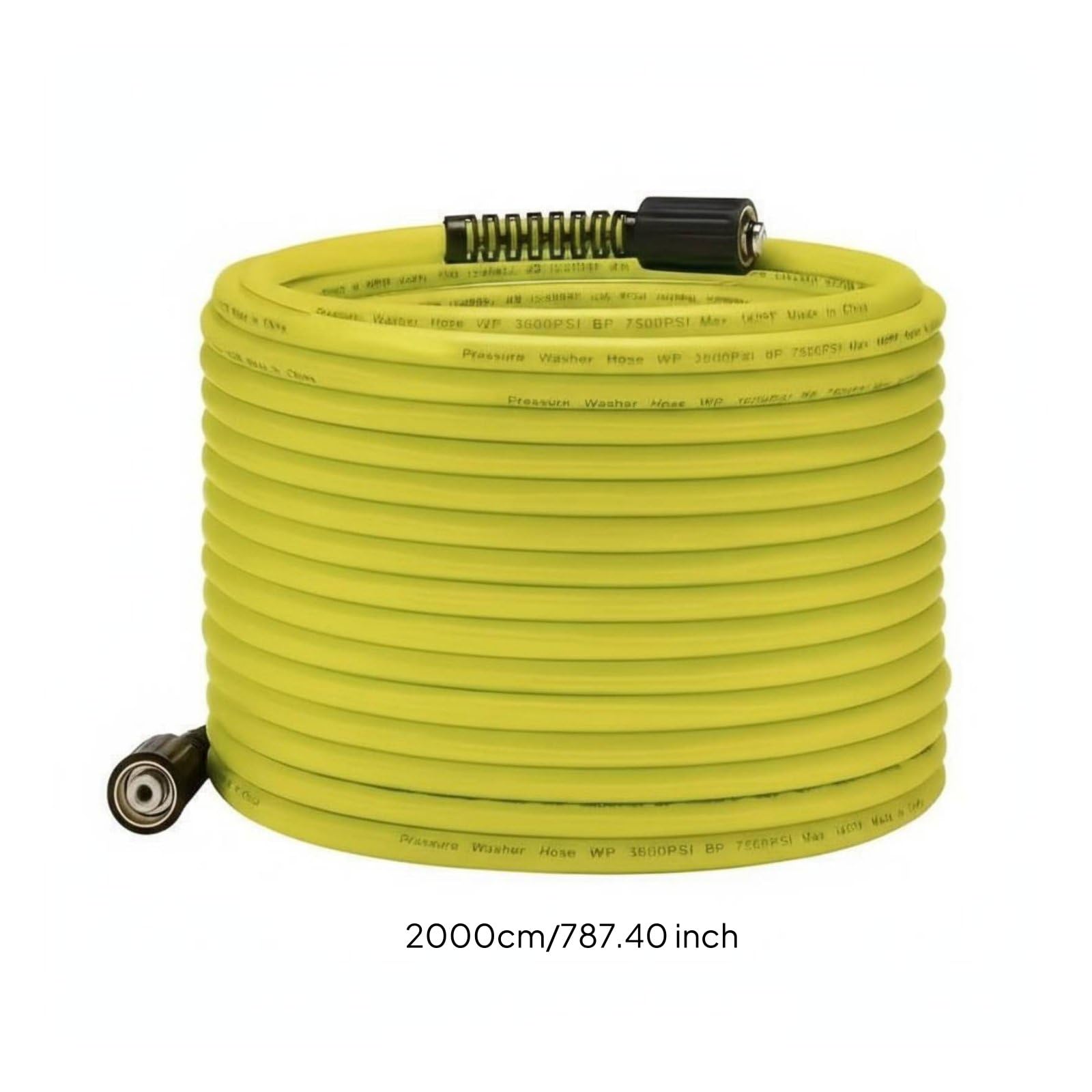de Alta Presión Tubería Accesorio Extensión con PVC para 3600 Universal 14 Mm y de Acople Rápido Adecuada para Lavado de Vehículos Terrazas, 20M, Estándar