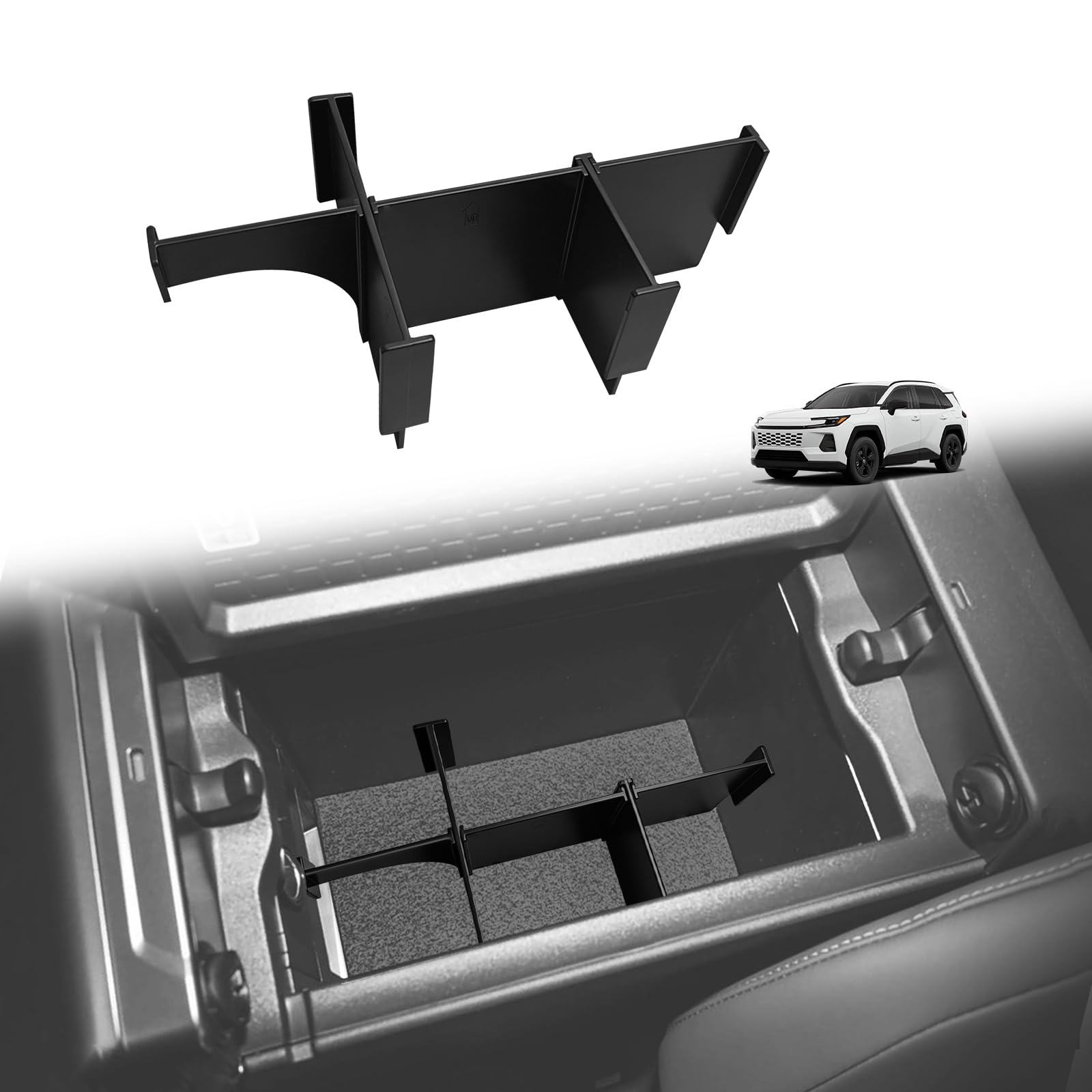 Photo 1 of Muslogy Console Storage Organizer for 2026 Toyota RAV4