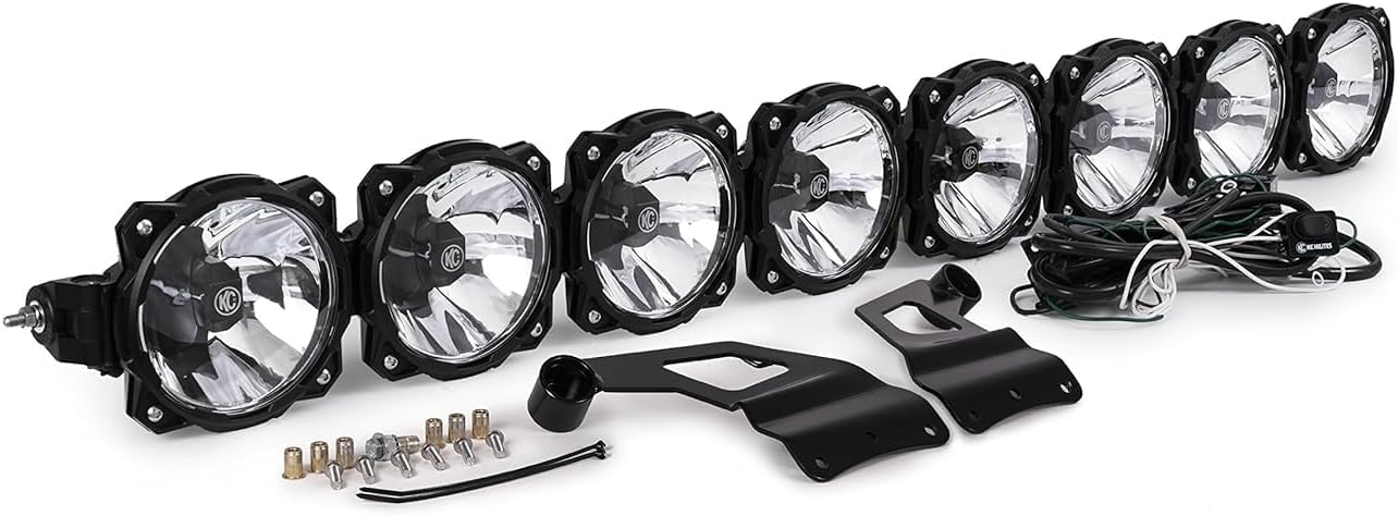 KC HiLiTES 91308 Gravity Pro6 LED Light Bar - 50" Combo System