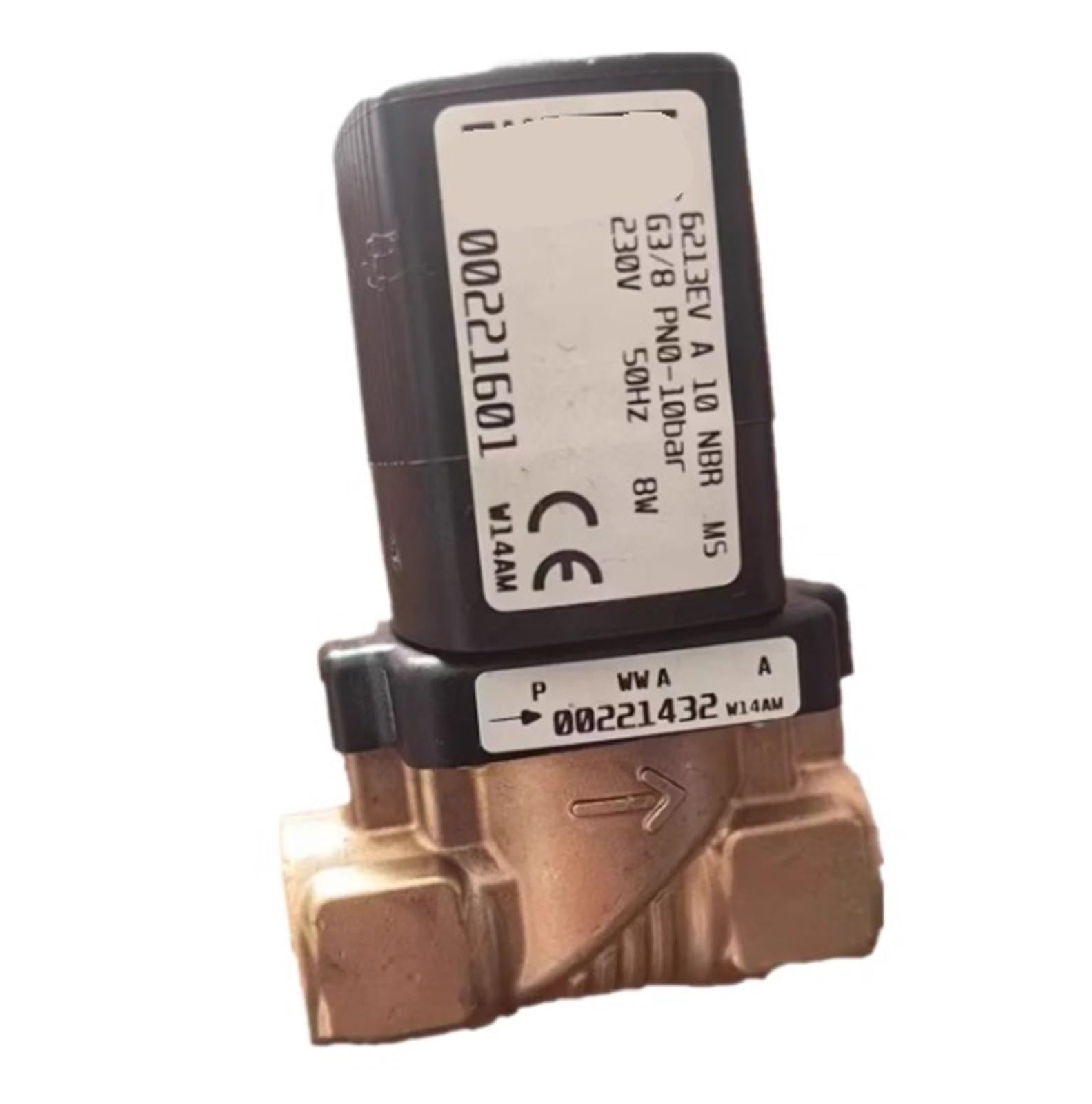 NACODLUL Diaphragm Solenoid Valve 6213EV A 10 G3/8 230VAC 50Hz 8W 00221601