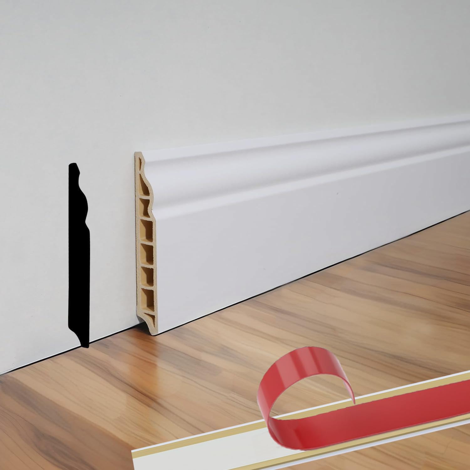 TRAIN2 ART Wall Baseboard Molding Trim