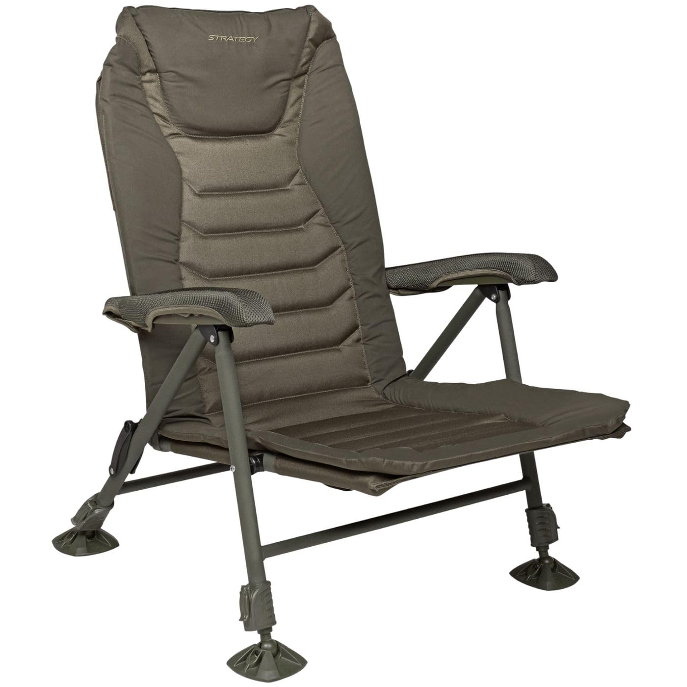Strategy Lounger 52 Chair - Karpfenstuhl zum Ansitzangeln, Stuhl zum Karpfenangeln, Angelstuhl für Angler