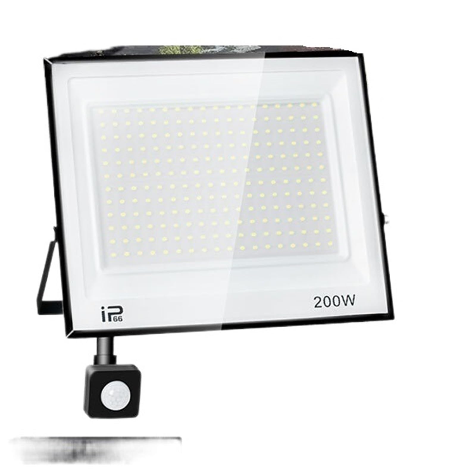 Gadsqdkok Neutral Light Led Motion Sensor Floodlight Outdoor Wall Light White Light 150W 100W 50W 30W 20W Ip66 Waterproof Led Spotlight For(,220V(175-265V)_200W)