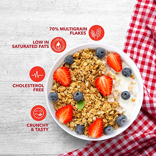 Image of Amazon Brand Solimo - Strawberry Muesli 1kg & Amazon Brand Solimo - Muesli with Whey 1kg