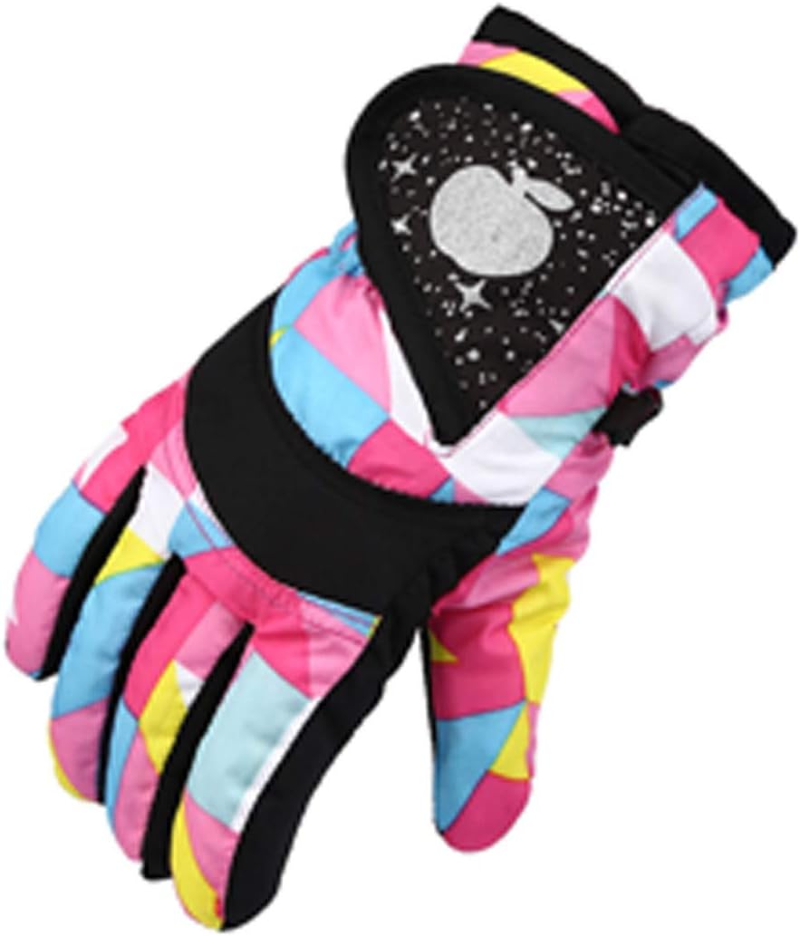 Winter Kids Windproof Gloves for Boys Girls Snow Ski Toddler Baby Cold Weather Outdoor Snowboarding Mittens