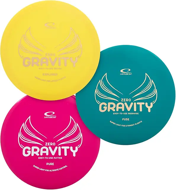 Latitude 64 Gravity Disc Golf Starter Set – Frisbeegolf Set für Anfänger