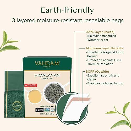 Vista 32 de VAHDAM - Té Masala Chai de la India, hojas sueltas, más de 170 tazas (340 g/12 onzas), mezcla de té negro, té Masala Chai con canela, cardamomo