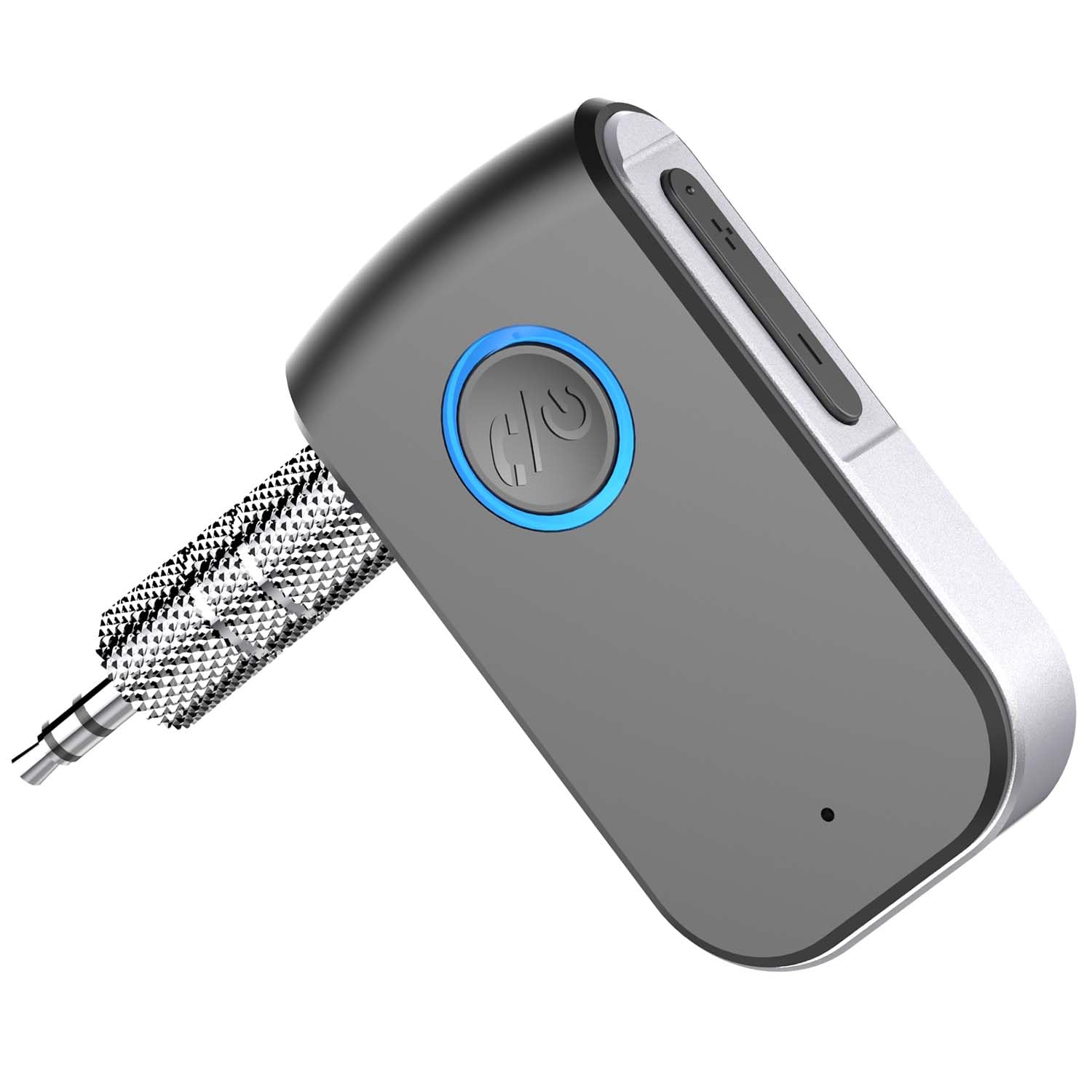 Adattatore Bluetooth AUX per auto, ricevitore wireless da 3,5 mm, adattatore AUX Bluetooth, chiamate in vivavoce per auto, altoparlanti, sistemi stereo e cuffie
