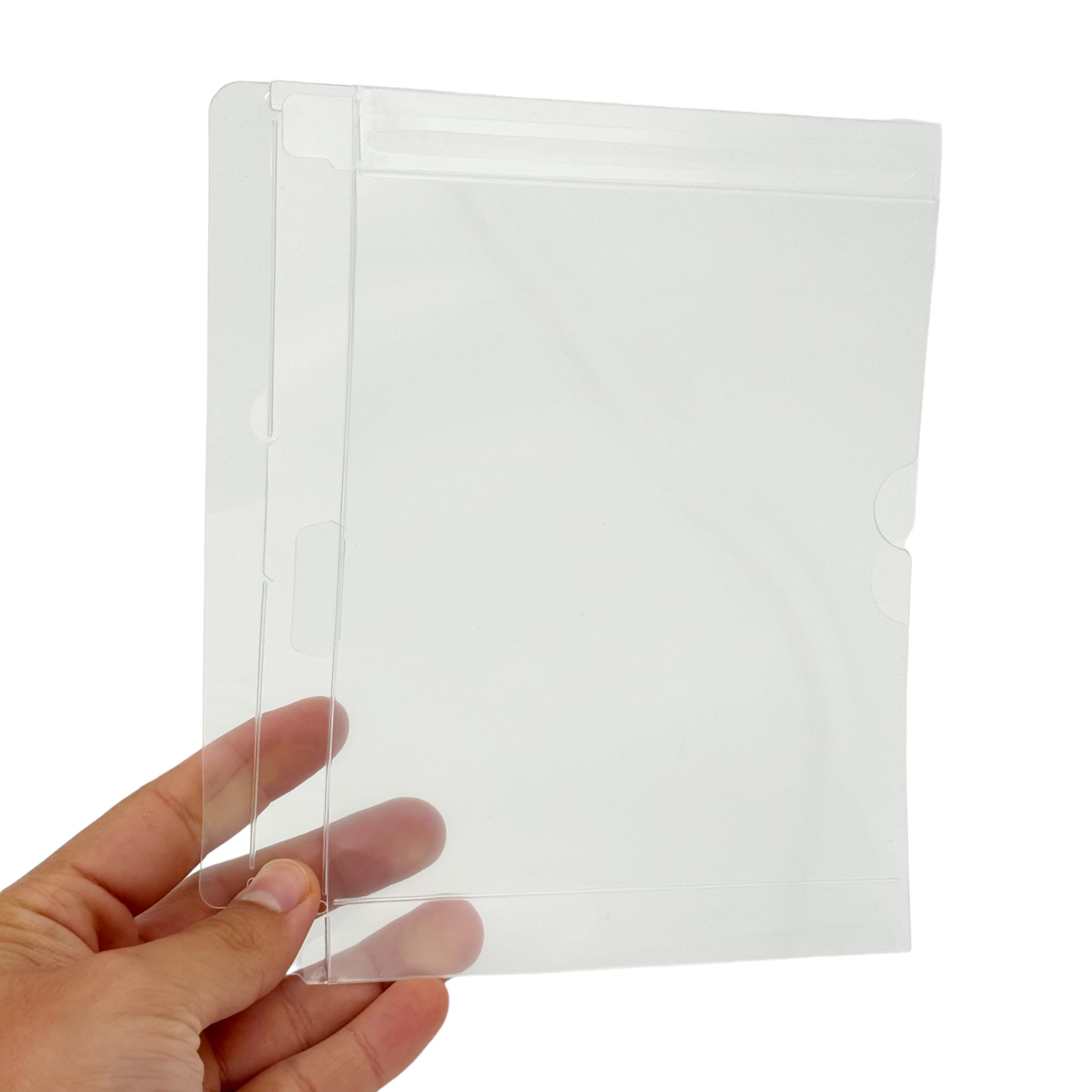 Steelbook - Fodere protettive compatibili con Blu-Ray Custom Fit, dorso visibile, 0,35 mm, in PET trasparente con J-Card, confezione da 50