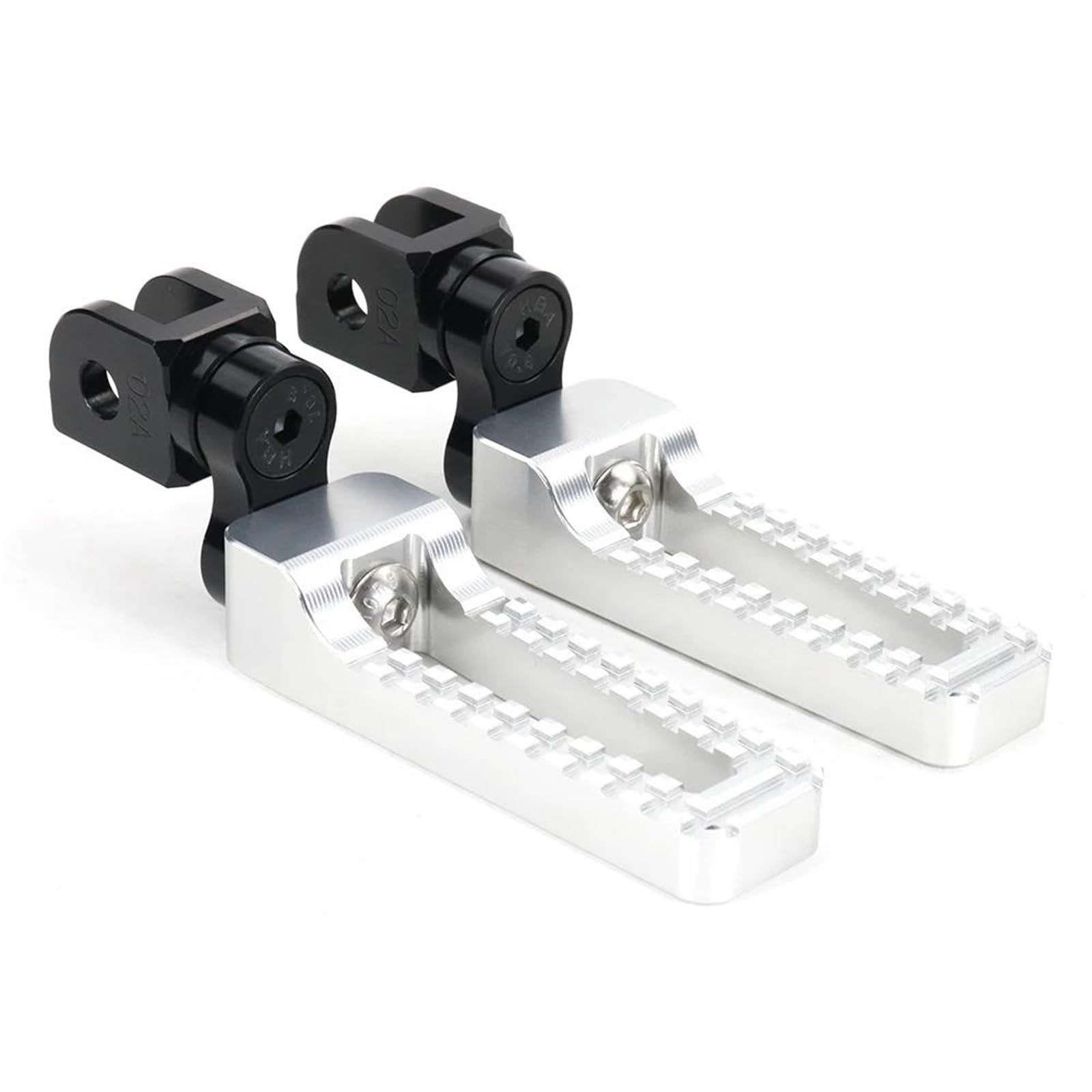 OOELAZ Passenger Footpegs Footrests Footpeg Rest For Y&amaha FJE1300A FZ6 F&azer XJ6 Diversion XSR700 XSR 900 NIKEN MT-09 MT09 MT-07