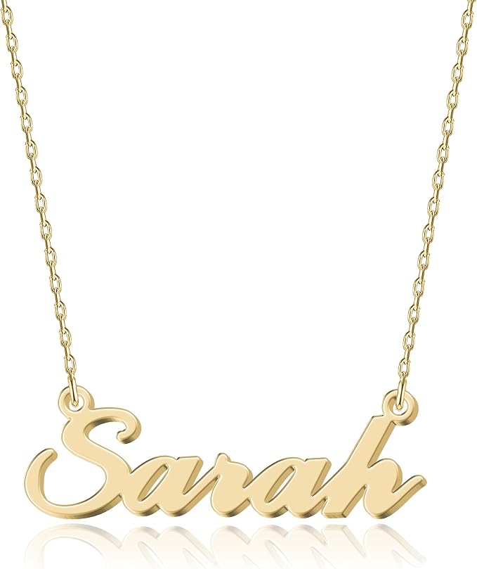 Collier prénom personnalisé élégant